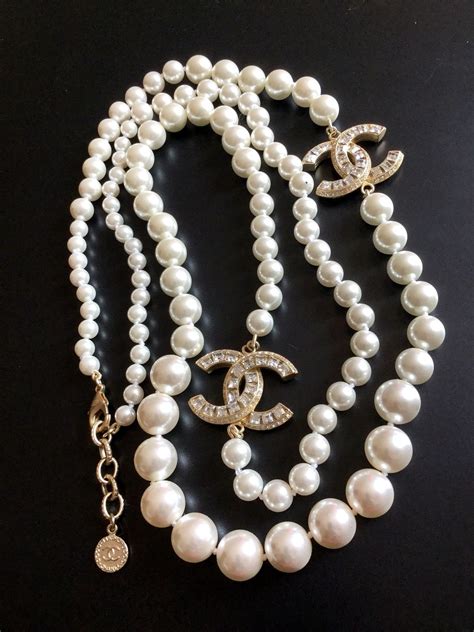 coco chanel pearls|coco chanel jewelry original.